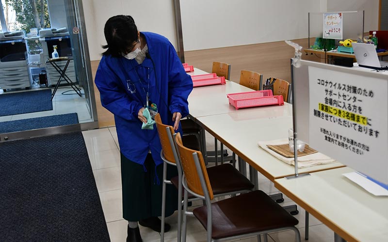 コロナウイルス対策